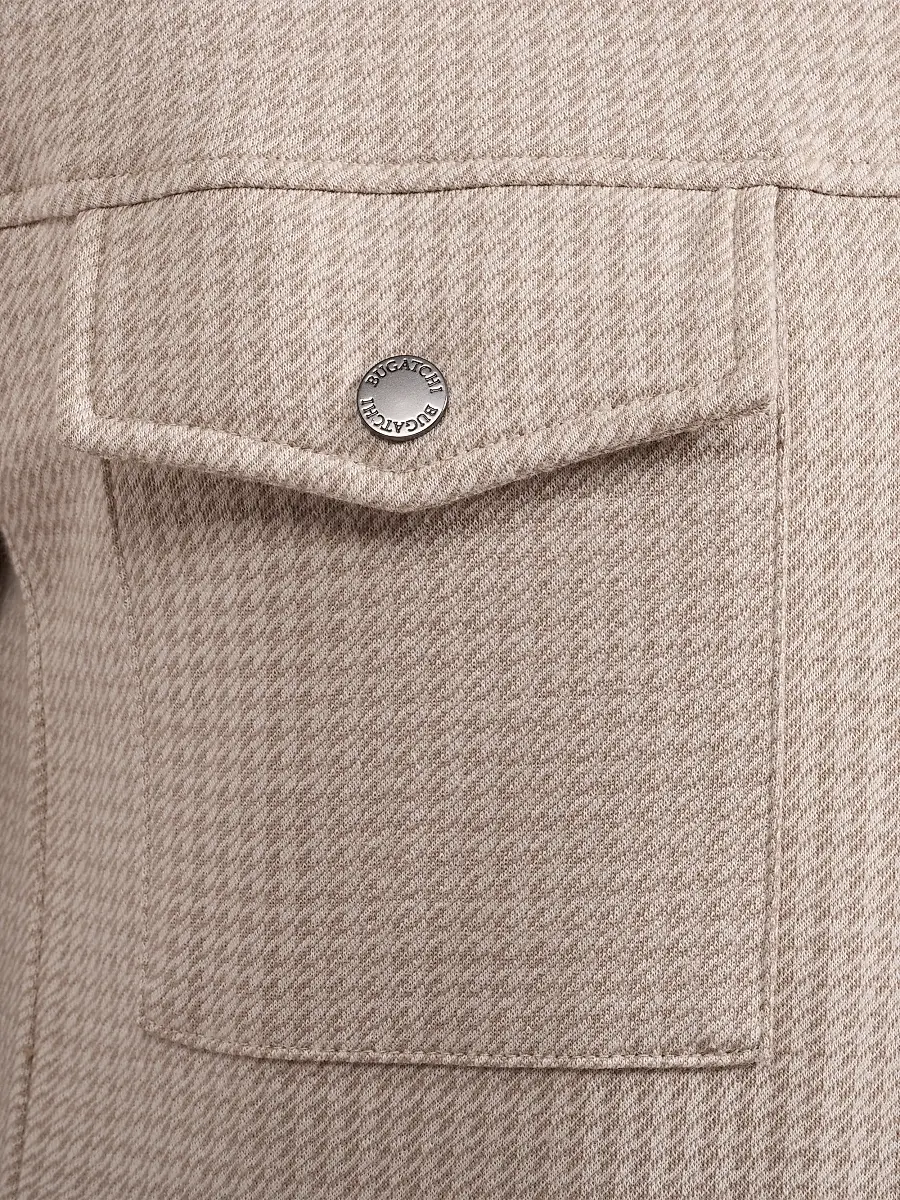 Bugatchi Men's Houndstooth Full-Zip Jacket | Thumbnail 6