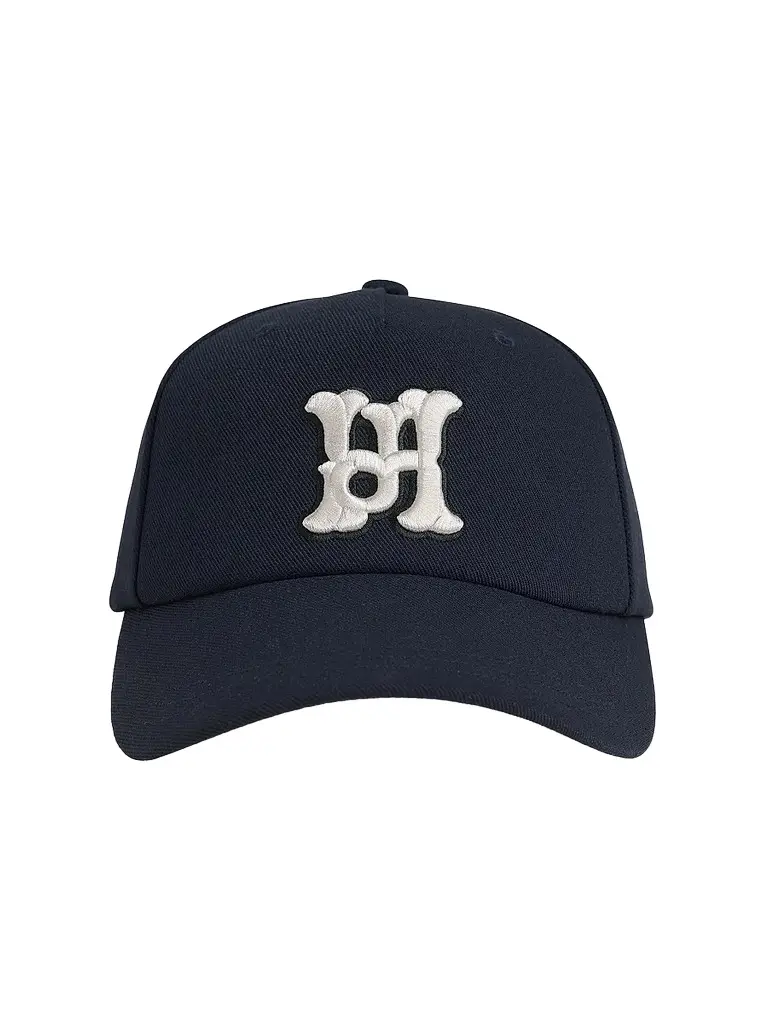 Hudson Jeans Men's 3D Logo-Embroidered Peaked Baseball Cap