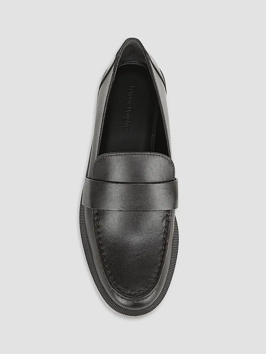 Favorite Daughter Women's Lola Leather Loafers | Thumbnail 4