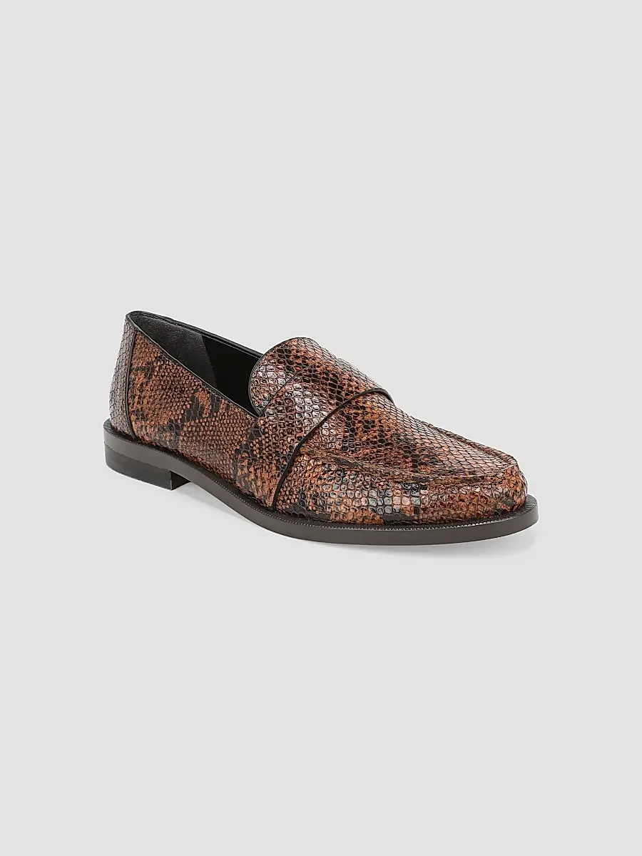 Favorite Daughter Women's Lola 20MM Snake-Embossed Leather Loafers | Thumbnail 2 Favorite Daughter Women's Lola 20MM Snake-Embossed Leather Loafers | Thumbnail 2