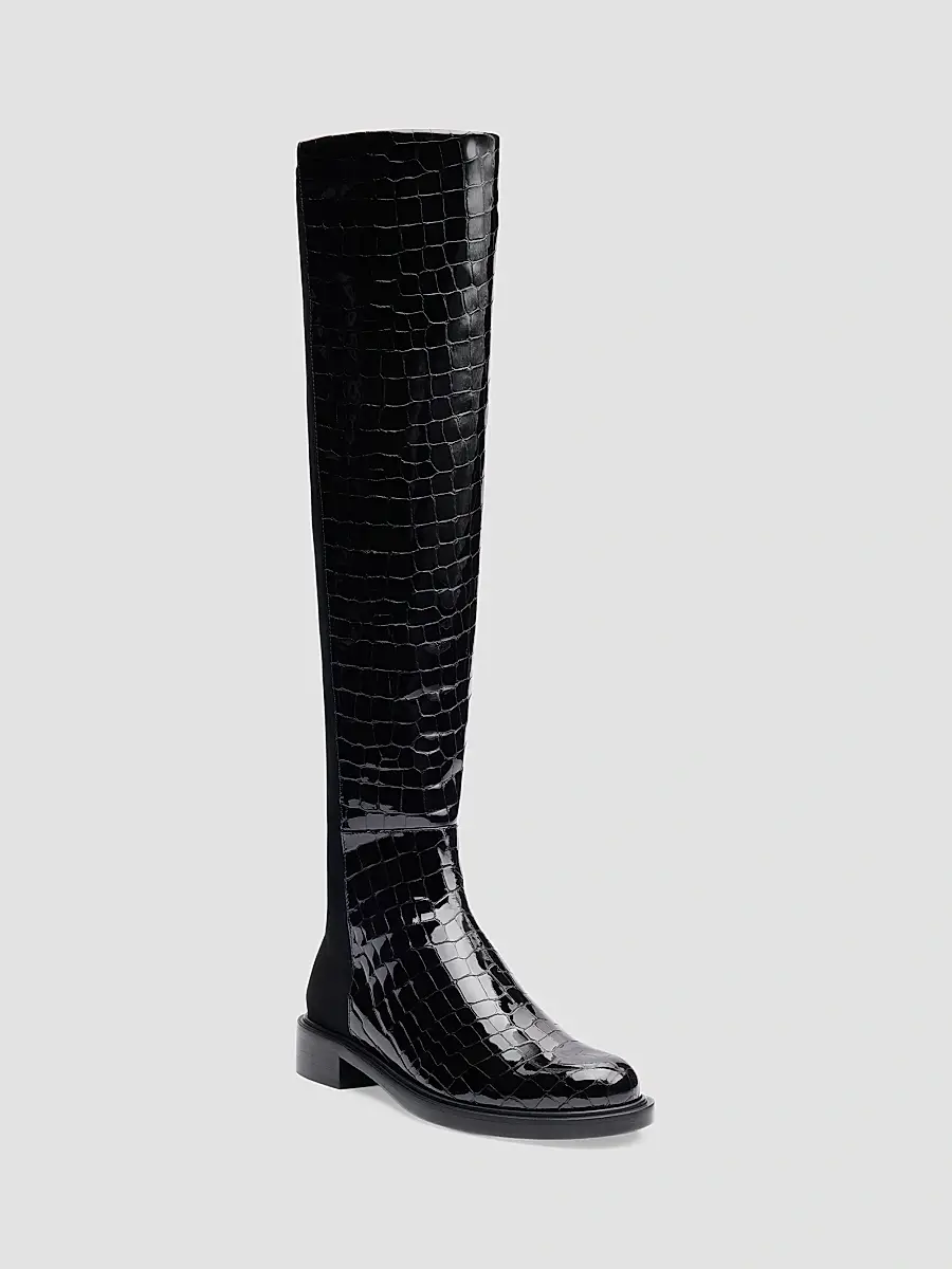 Stuart Weitzman Women's Gisele 20MM Over-the-Knee Boots | Thumbnail 2 Stuart Weitzman Women's Gisele 20MM Over-the-Knee Boots | Thumbnail 2