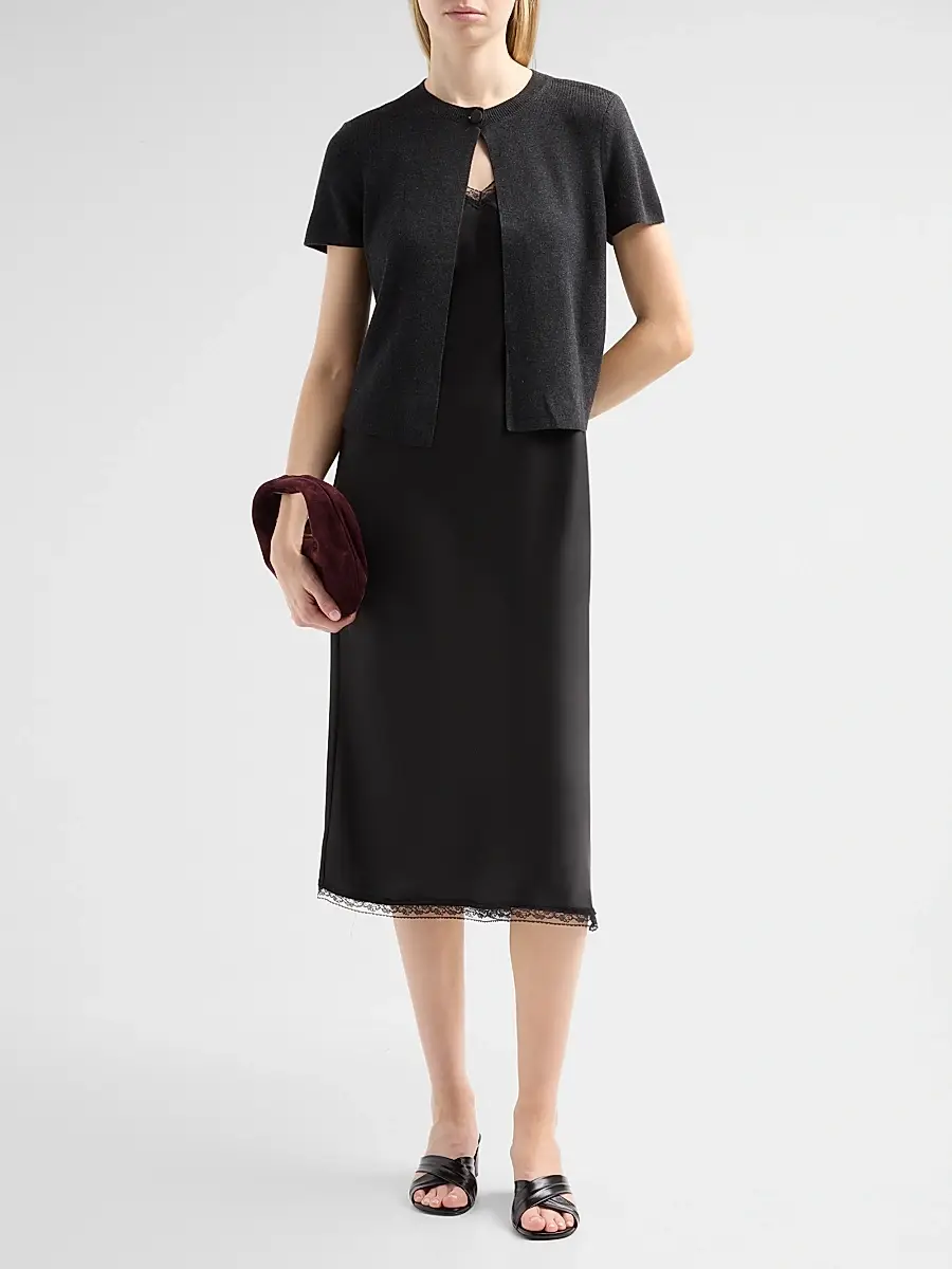 dh New York Women's Viv Lace-Trim A-Line Midi Dress | Thumbnail 2 dh New York Women's Viv Lace-Trim A-Line Midi Dress | Thumbnail 2
