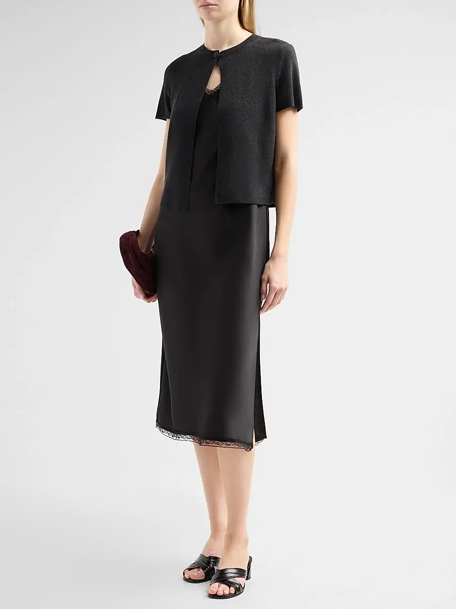 dh New York Women's Viv Lace-Trim A-Line Midi Dress | Thumbnail 4 dh New York Women's Viv Lace-Trim A-Line Midi Dress | Thumbnail 4