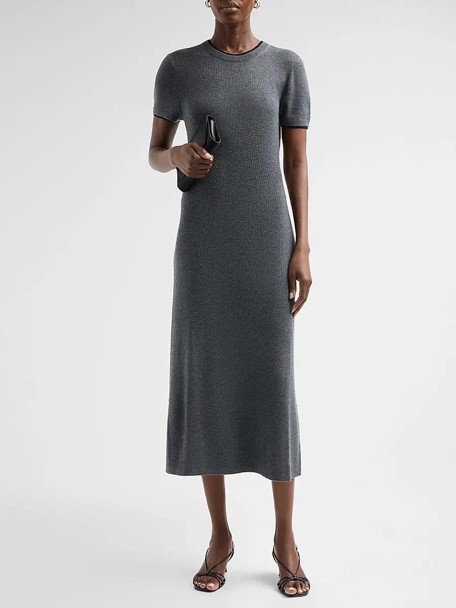 dh New York Women's Neema Knit Maxi T-Shirt Dress | Thumbnail 2 dh New York Women's Neema Knit Maxi T-Shirt Dress | Thumbnail 2