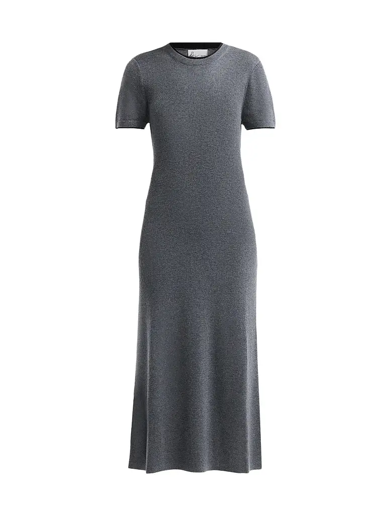 Design History Women's Neema Knit Maxi T-Shirt Dress - Twilight Combo | Image 1 Design History Women's Neema Knit Maxi T-Shirt Dress - Twilight Combo | Image 1