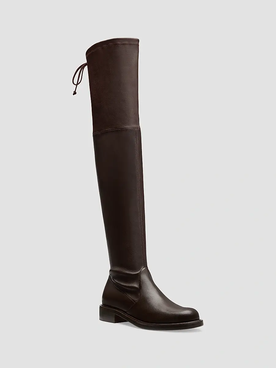 Stuart Weitzman Women's Giseleland Leather Over-The-Knee Boots | Thumbnail 2 Stuart Weitzman Women's Giseleland Leather Over-The-Knee Boots | Thumbnail 2