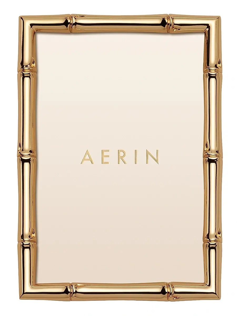 AERIN Ava Bamboo-Effect Brass Frame | Thumbnail 2 AERIN Ava Bamboo-Effect Brass Frame | Thumbnail 2