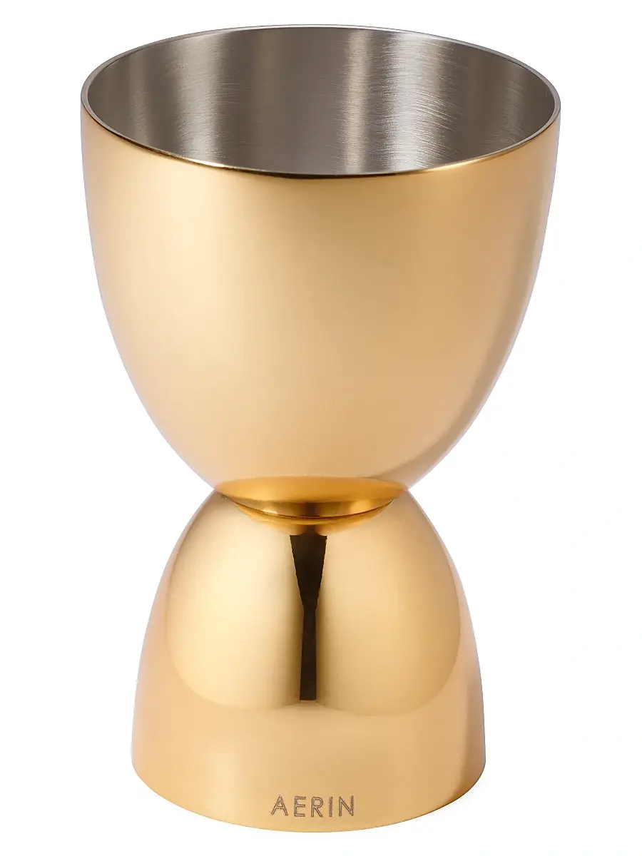 AERIN Fausto Jigger & Shaker Set - Gold | Thumbnail 2 AERIN Fausto Jigger & Shaker Set - Gold | Thumbnail 2