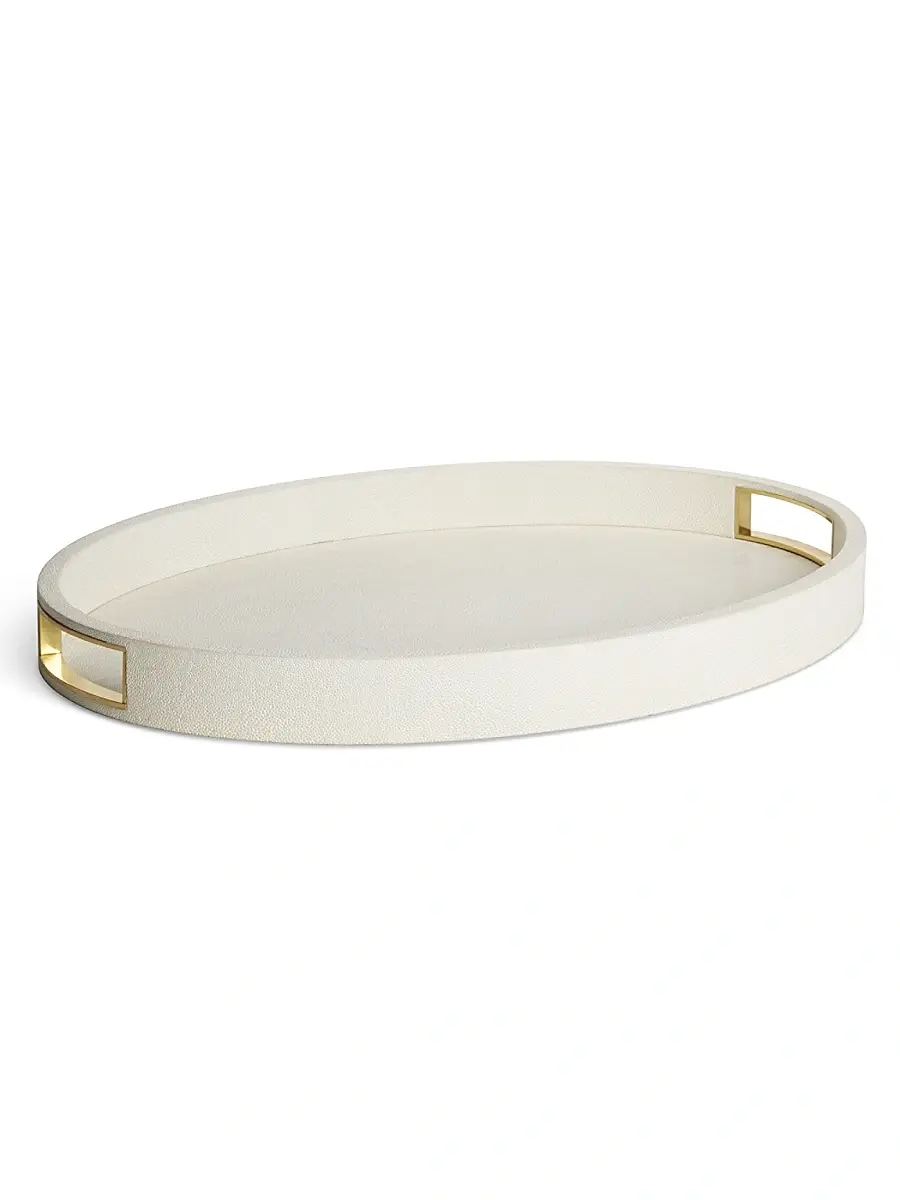 AERIN Shagreen Cocktail Tray | Thumbnail 2 AERIN Shagreen Cocktail Tray | Thumbnail 2