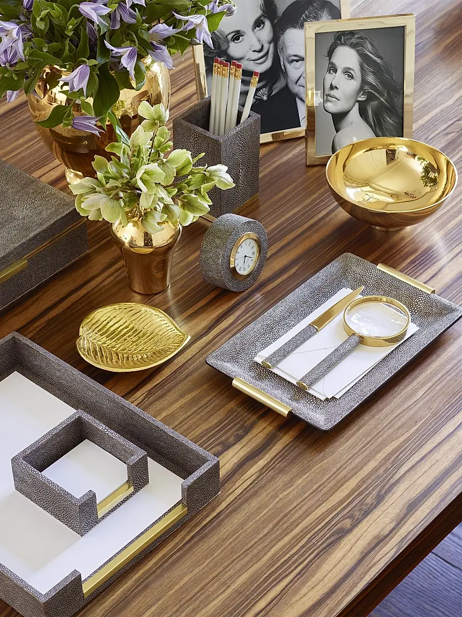 AERIN Shagreen Envelope Box | Thumbnail 3 AERIN Shagreen Envelope Box | Thumbnail 3