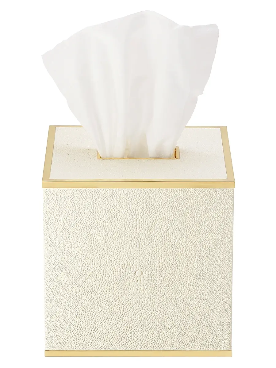 AERIN Classic Shagreen Tissue Box Cover | Thumbnail 2 AERIN Classic Shagreen Tissue Box Cover | Thumbnail 2