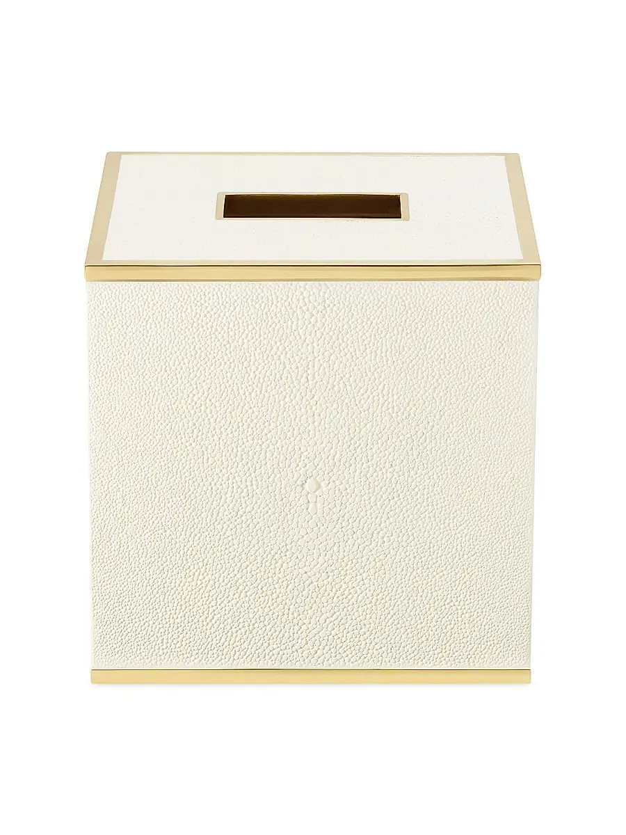 AERIN Classic Shagreen Tissue Box Cover | Image 1 AERIN Classic Shagreen Tissue Box Cover | Image 1