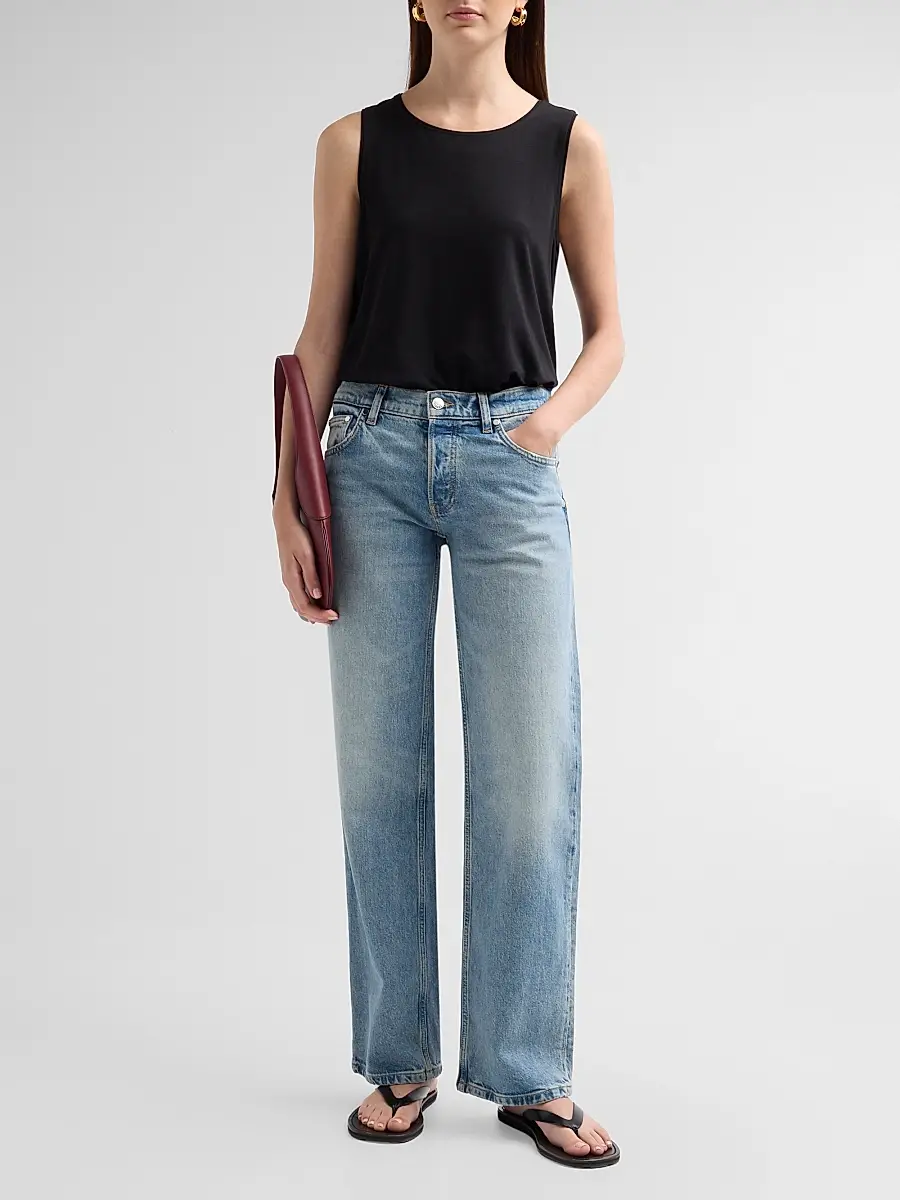 EB Denim Women's A Love Letter to Los Angeles Low-Rise Baggy Jeans | Thumbnail 2