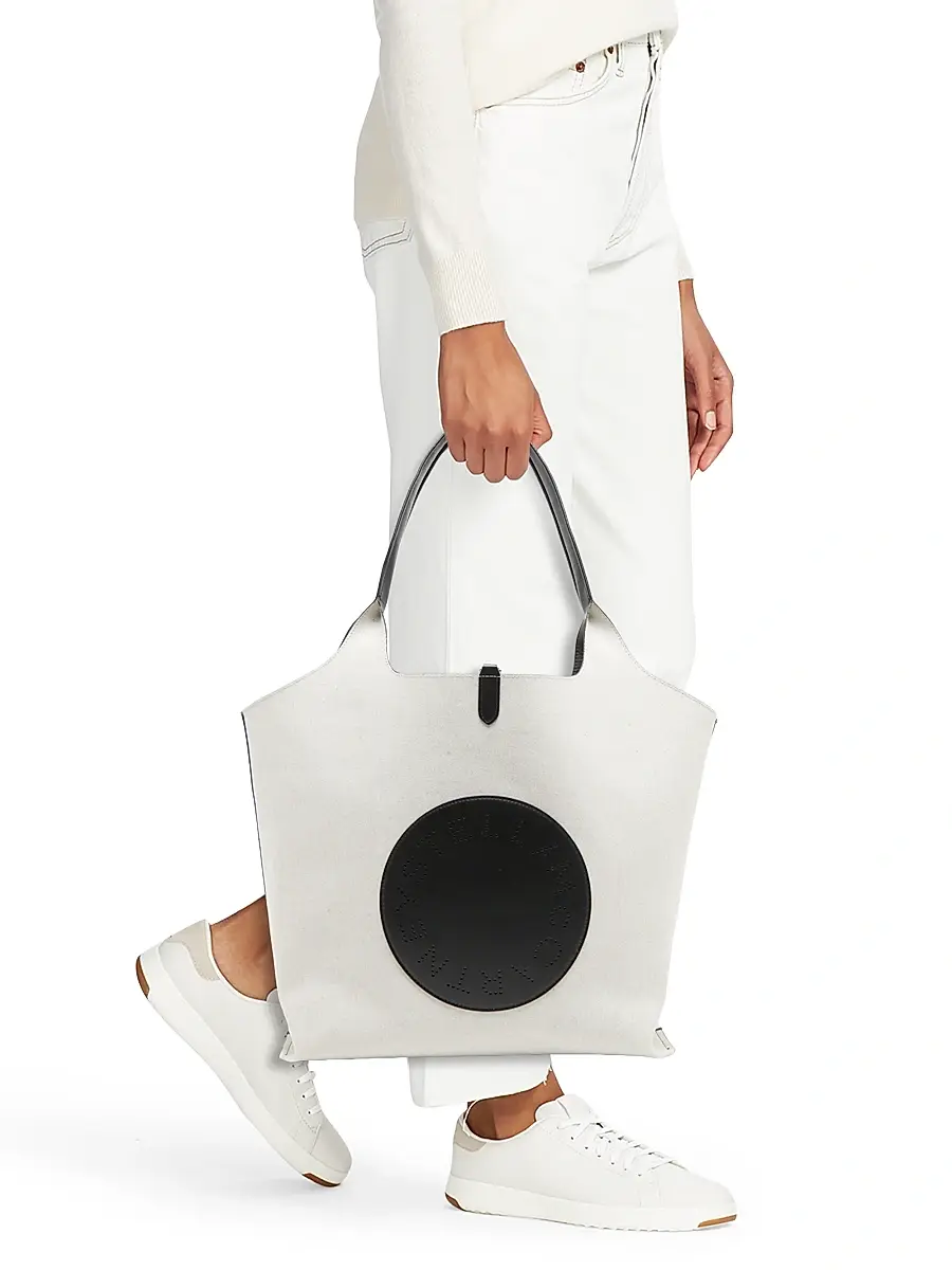 Stella McCartney Women's Logo Reversible Tote Bag | Thumbnail 2 Stella McCartney Women's Logo Reversible Tote Bag | Thumbnail 2