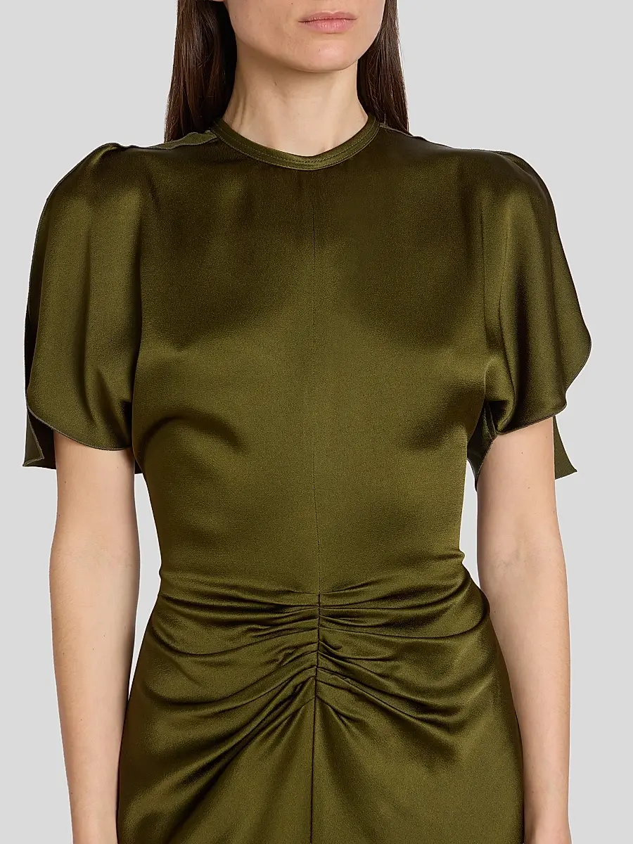 Victoria Beckham Women's Isabella Satin Column Gown | Thumbnail 5 Victoria Beckham Women's Isabella Satin Column Gown | Thumbnail 5