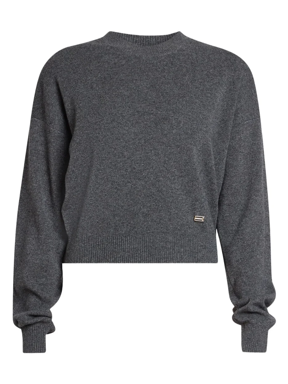 Women's Wool-Blend Crewneck Sweater Women's Wool-Blend Crewneck Sweater