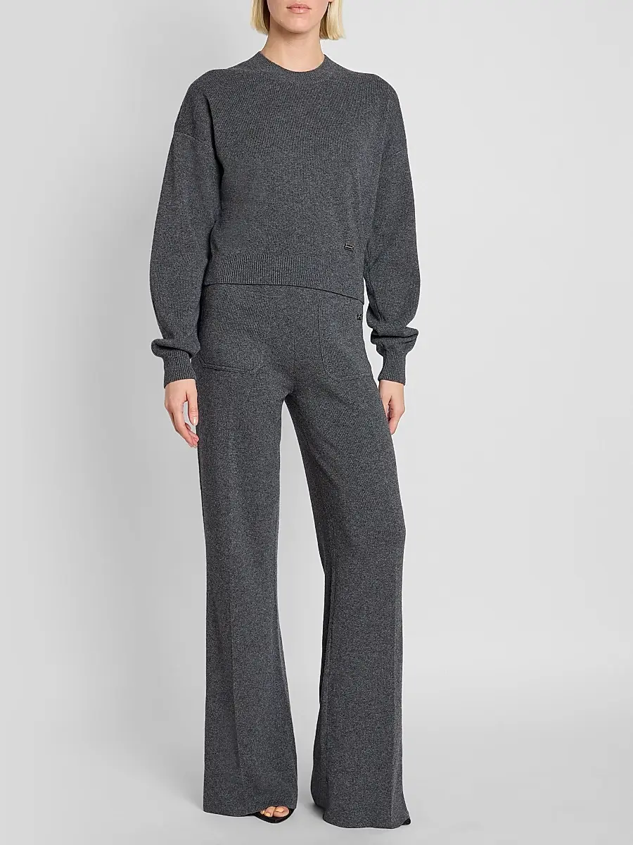 Victoria Beckham Women's Alina Wool-Blend Pants | Thumbnail 2 Victoria Beckham Women's Alina Wool-Blend Pants | Thumbnail 2