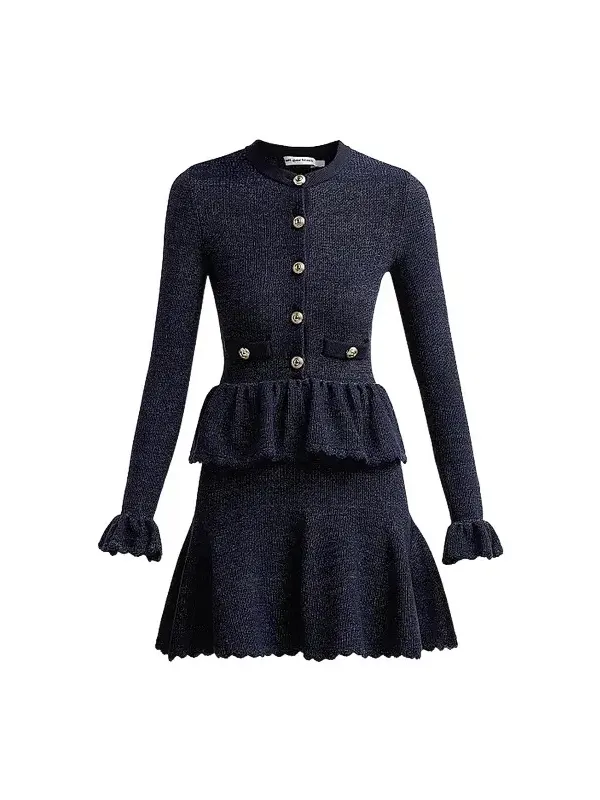Women's Textured Knit Mini Dress Women's Textured Knit Mini Dress