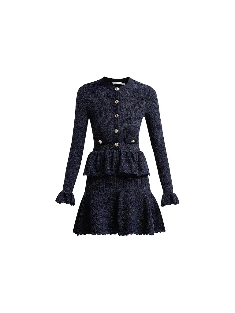 Women's Textured Knit Mini Dress