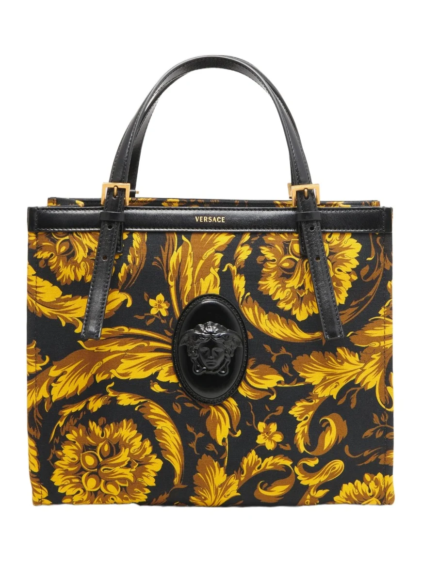 Versace Women's Rivière Large Heritage Print Tote Bag