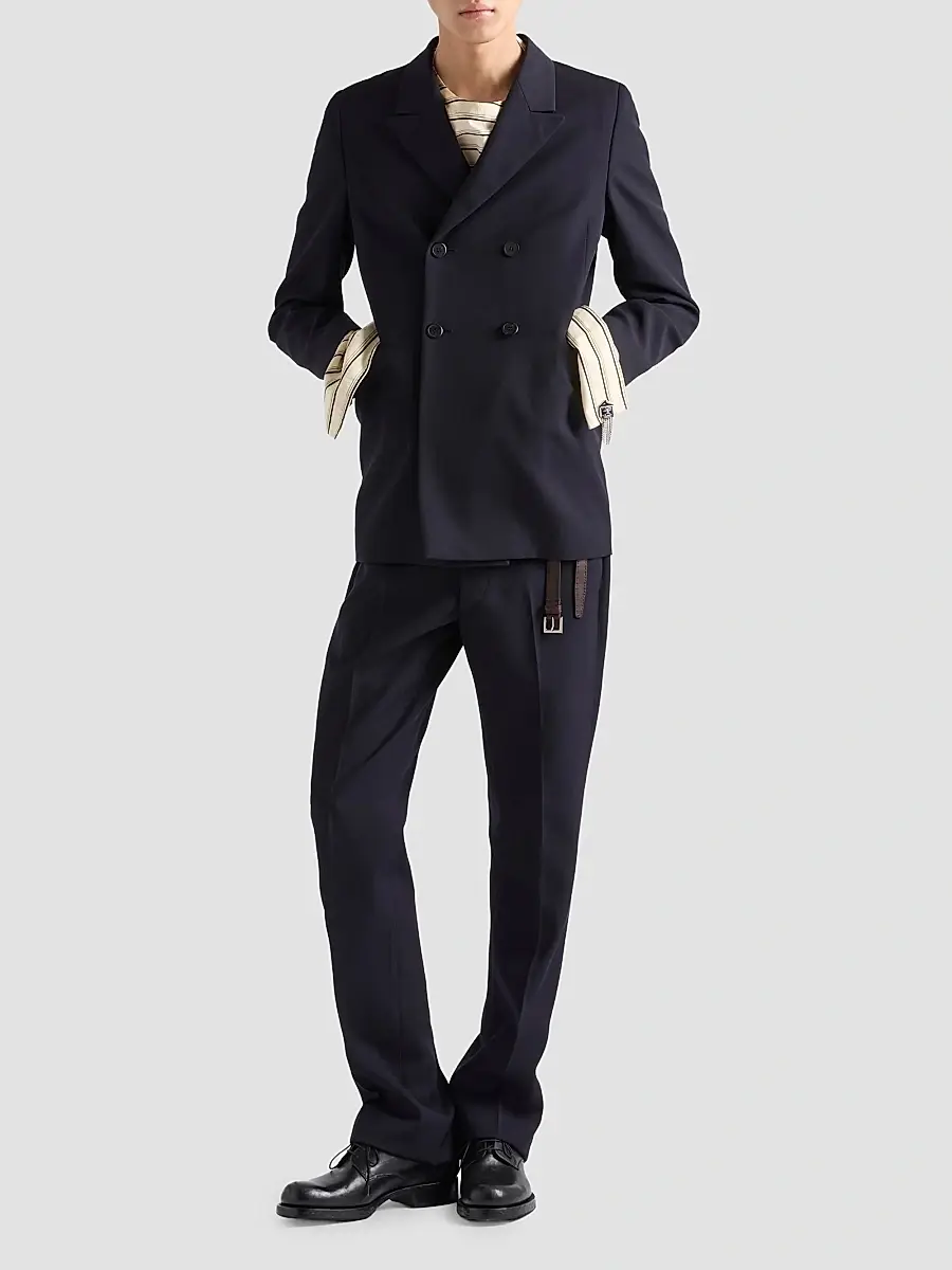 Prada Men's Cotton Shirt | Thumbnail 2