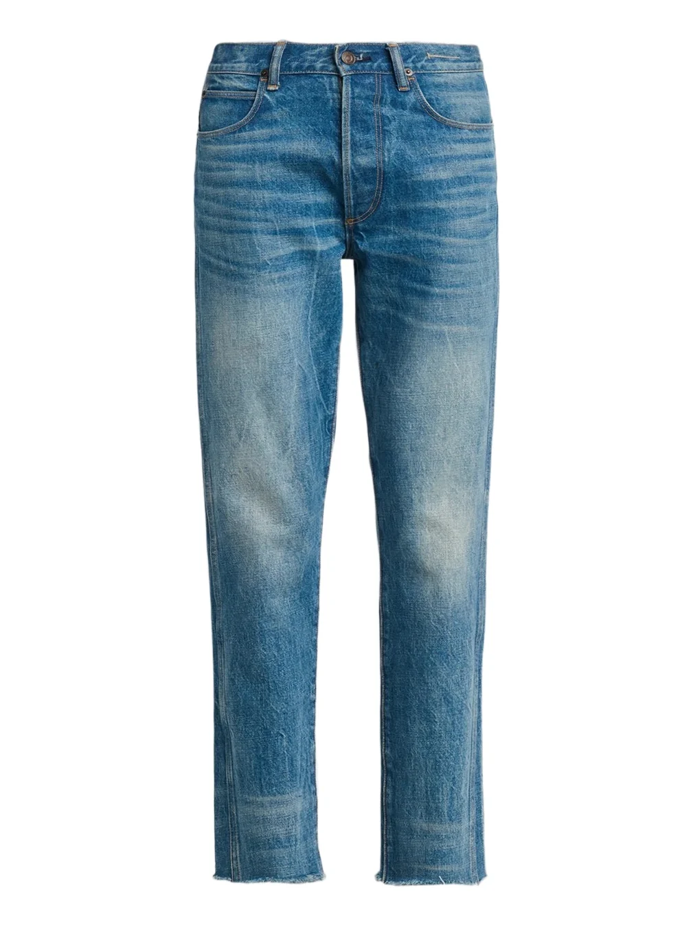 Tom Ford Women's Stonewashed Denim Melanie Straight-Leg Jeans