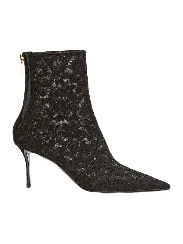Women's Lace Stiletto-Heel Ankle Boots Women's Lace Stiletto-Heel Ankle Boots