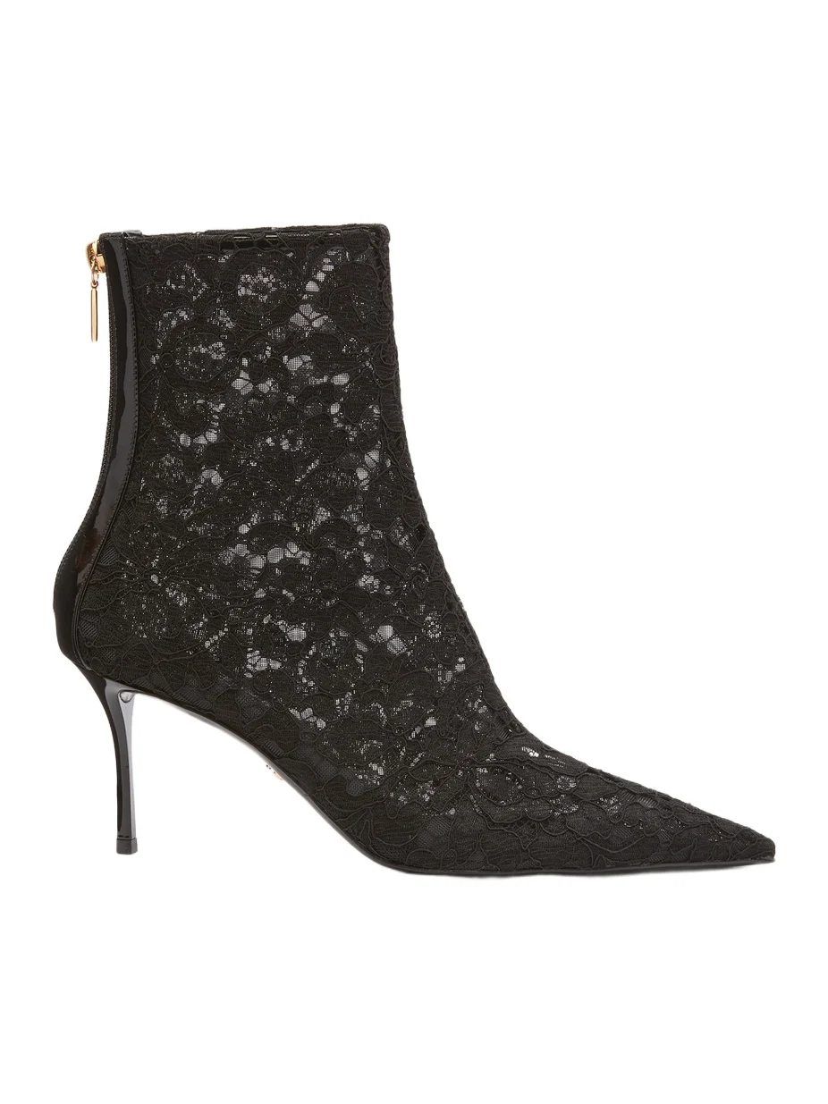 Women's Lace Stiletto-Heel Ankle Boots Women's Lace Stiletto-Heel Ankle Boots