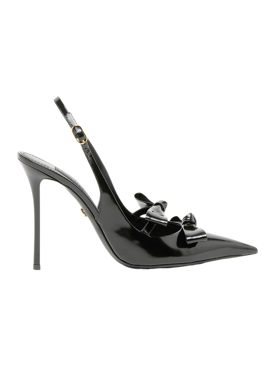Dolce & Gabbana Women's 90MM Patent Leather Slingback Pumps
