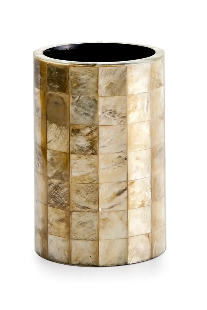 Labrazel Capiz Champagne Brush Holder | Thumbnail 2 Labrazel Capiz Champagne Brush Holder | Thumbnail 2