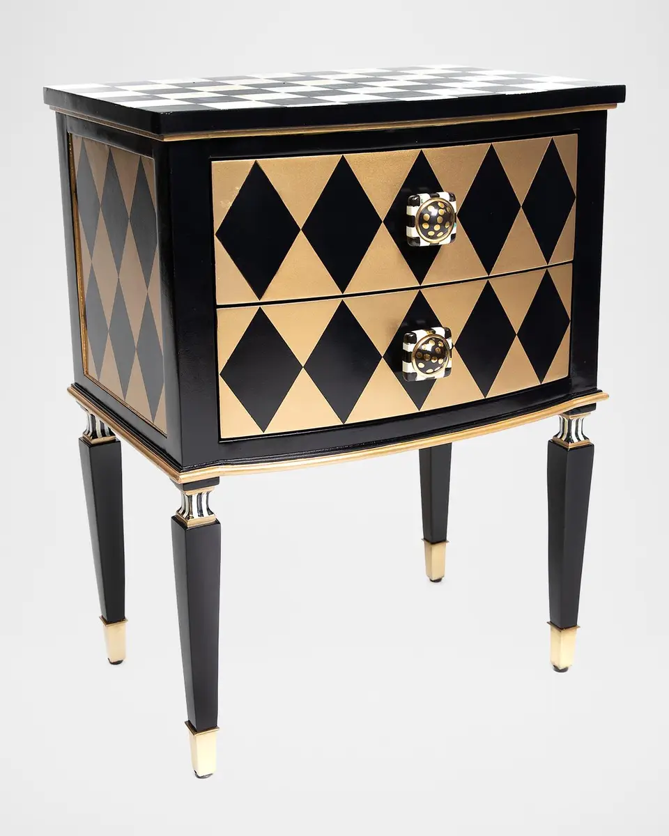 MacKenzie-Childs Masquerade Accent Chest | Thumbnail 2 MacKenzie-Childs Masquerade Accent Chest | Thumbnail 2