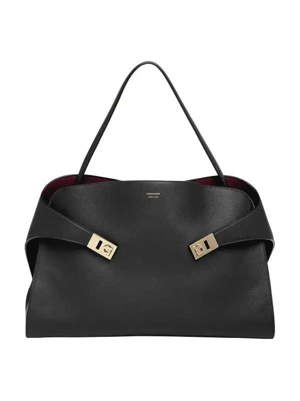 Large Hug Soft Bicolor Shoulder Bag