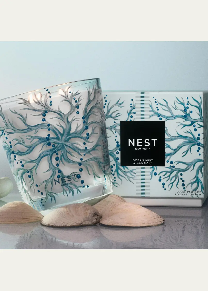 NEST New York Ocean Mist & Sea Salt Luxury 4-Wick Candle, 43.7 oz. | Thumbnail 2 NEST New York Ocean Mist & Sea Salt Luxury 4-Wick Candle, 43.7 oz. | Thumbnail 2