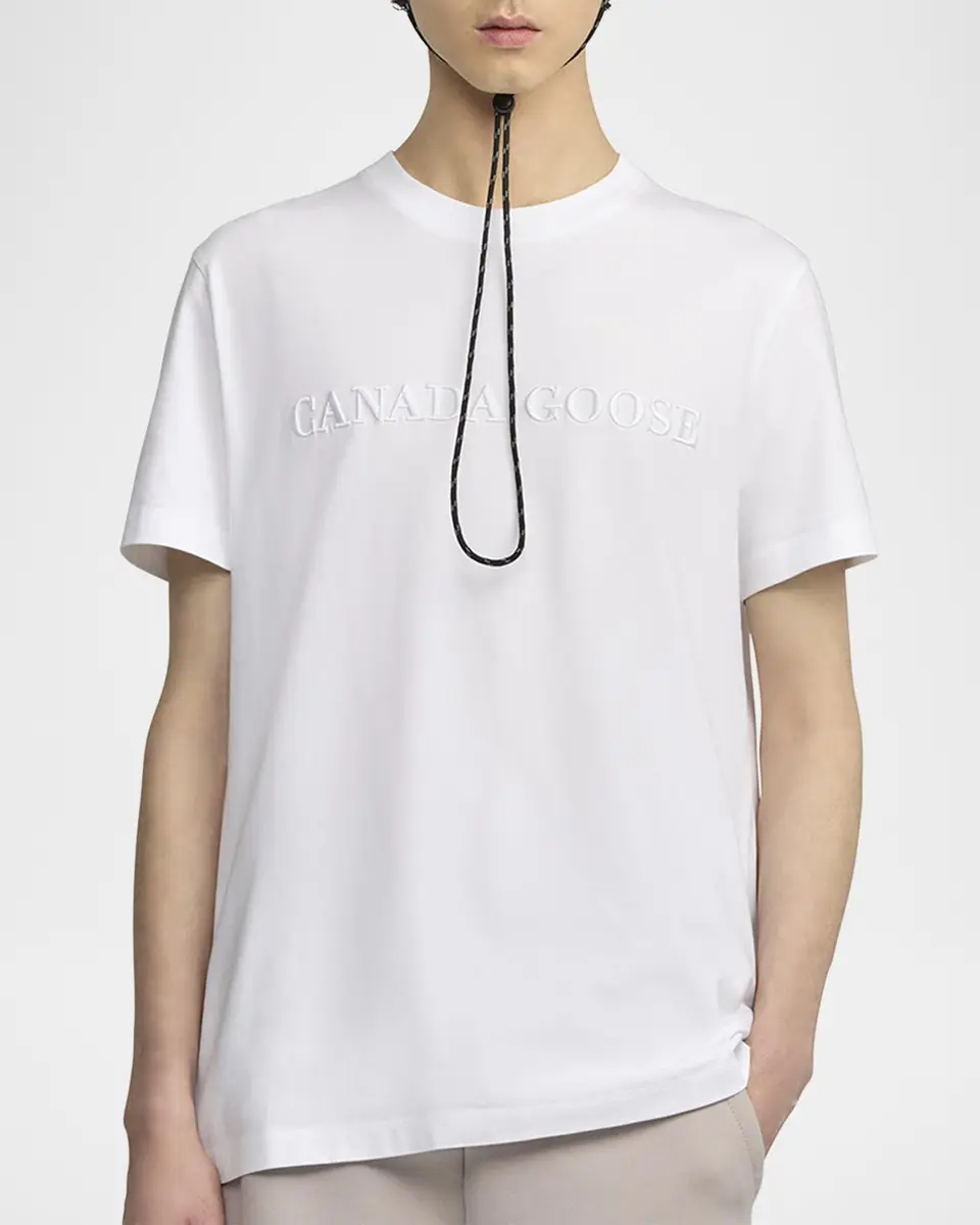 Canada Goose Men's Emerson Wordmark T-Shirt | Thumbnail 4 Canada Goose Men's Emerson Wordmark T-Shirt | Thumbnail 4