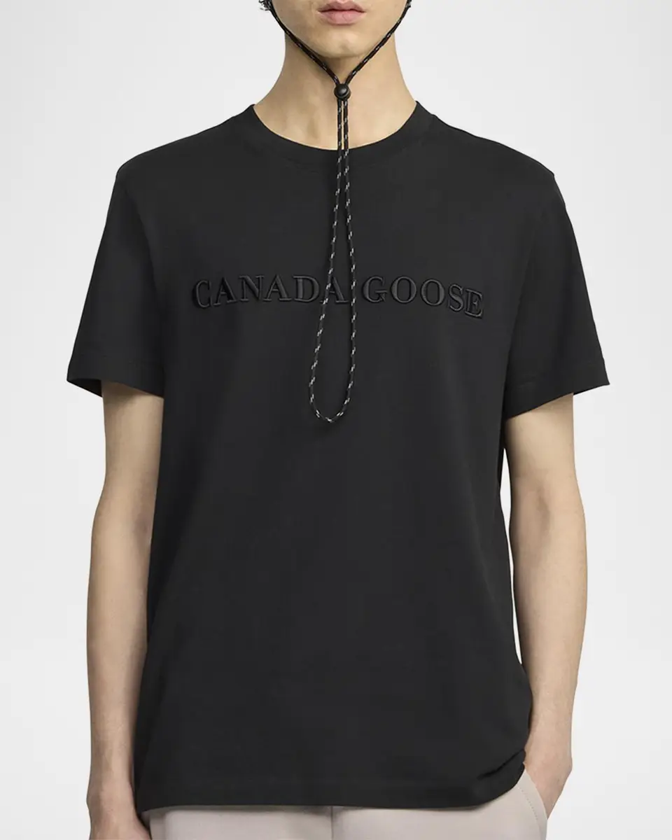 Canada Goose Men's Emerson Wordmark T-Shirt | Thumbnail 4 Canada Goose Men's Emerson Wordmark T-Shirt | Thumbnail 4