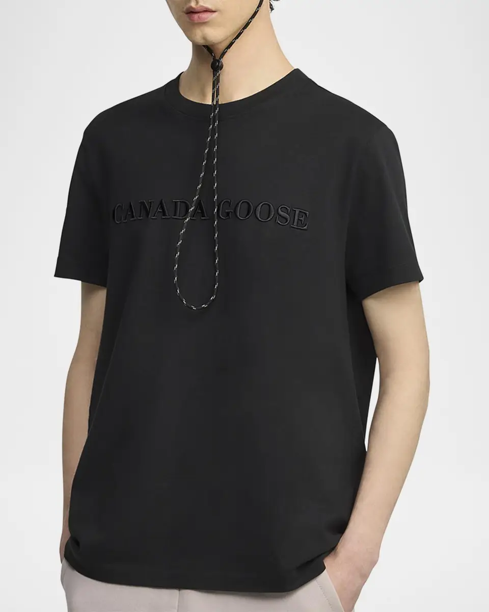 Canada Goose Men's Emerson Wordmark T-Shirt | Thumbnail 7 Canada Goose Men's Emerson Wordmark T-Shirt | Thumbnail 7