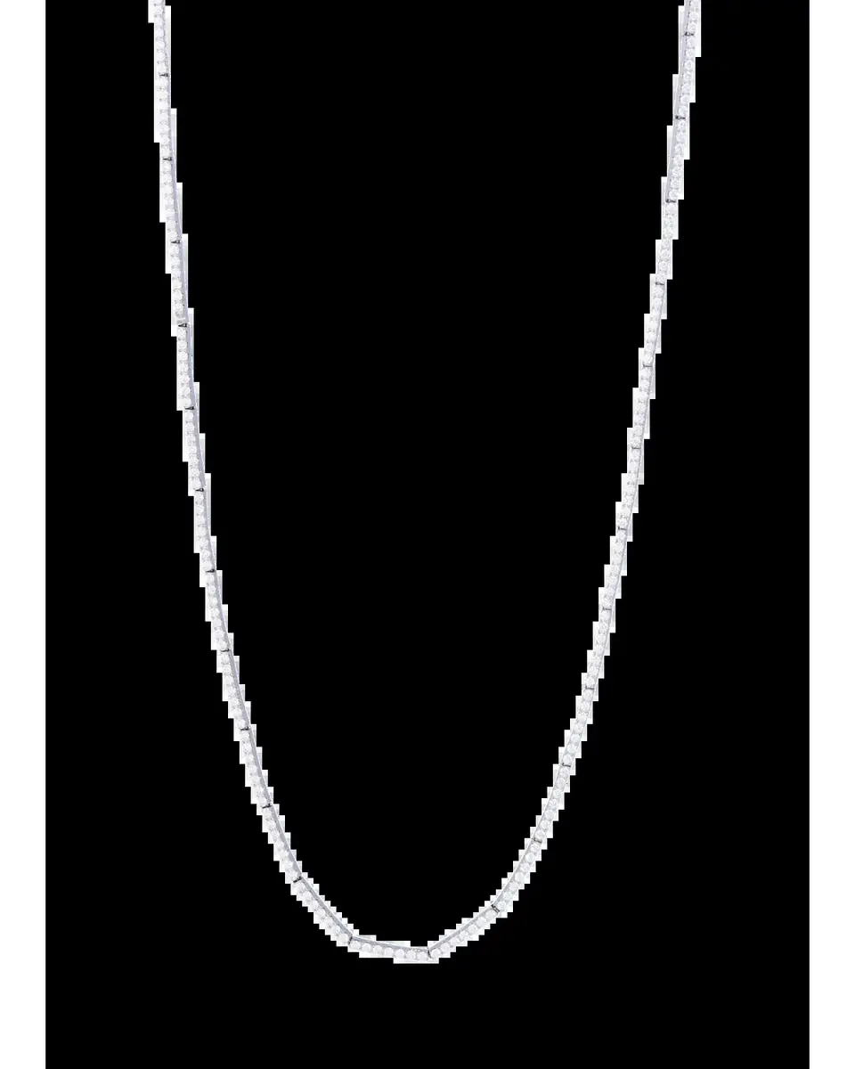 SIDNEY GARBER 18K White Gold Lyra Diamond Necklace | Thumbnail 2 SIDNEY GARBER 18K White Gold Lyra Diamond Necklace | Thumbnail 2