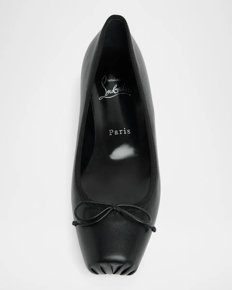 Christian Louboutin Cassia Leather Ballerina Flats | Thumbnail 4 Christian Louboutin Cassia Leather Ballerina Flats | Thumbnail 4
