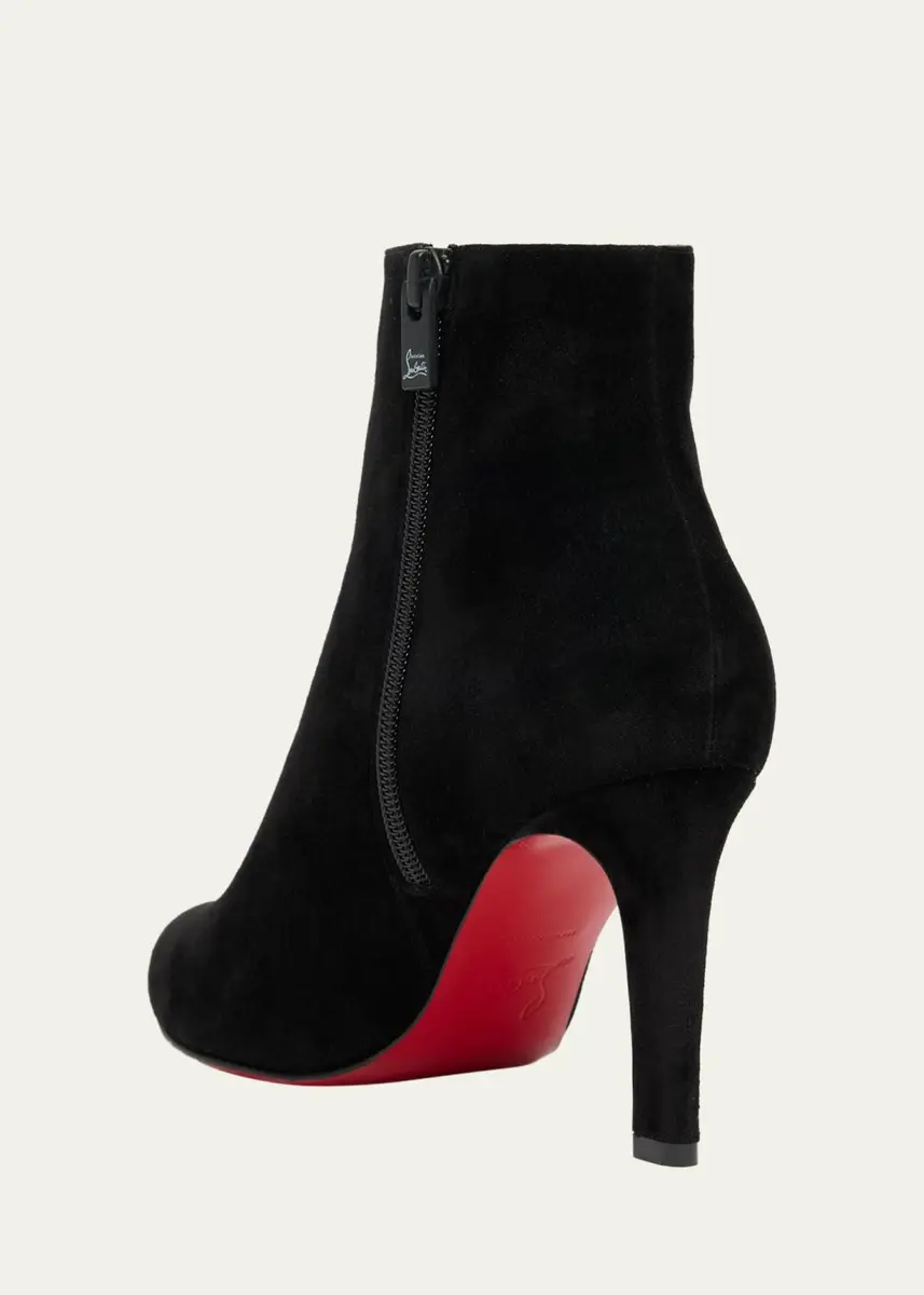 Christian Louboutin 85mm Fannylove Suede Booties | Thumbnail 2 Christian Louboutin 85mm Fannylove Suede Booties | Thumbnail 2