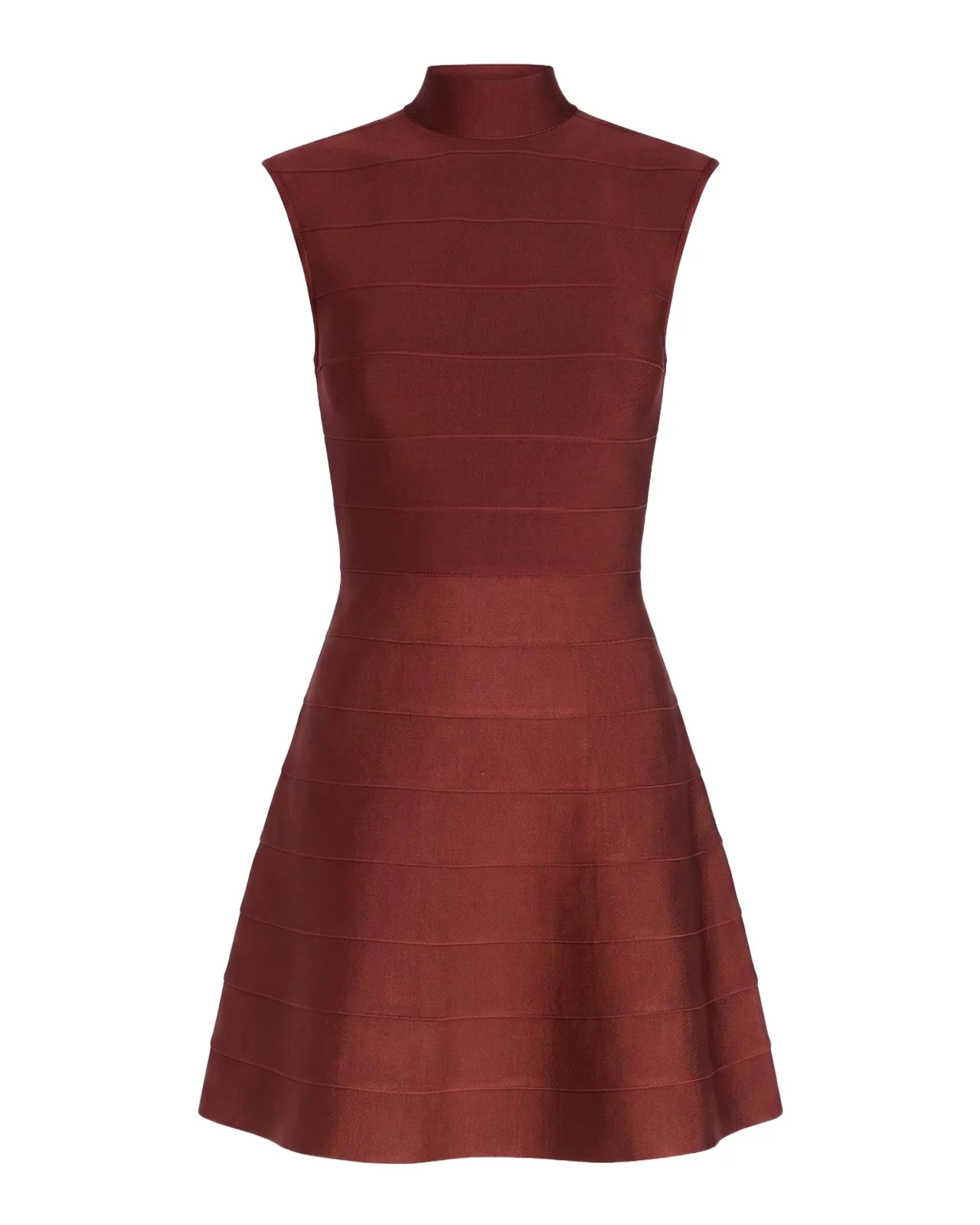 Delyth Knit Mock-Neck Mini Dress Delyth Knit Mock-Neck Mini Dress