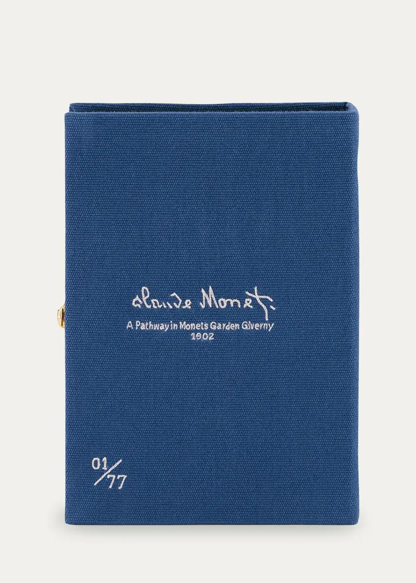 Olympia Le-Tan Museum Claude Monet Book Clutch Bag | Thumbnail 2