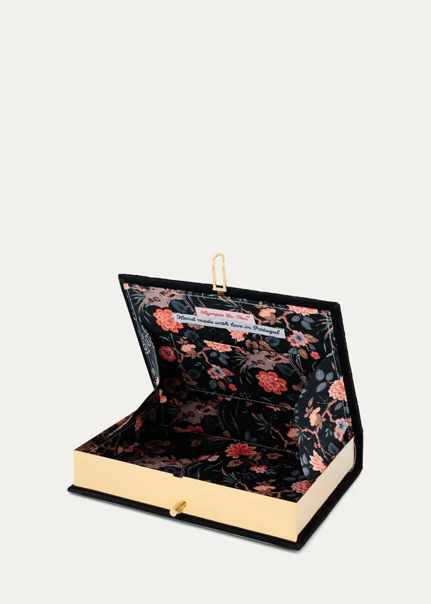 Olympia Le-Tan Voyages The Parisiennes Book Clutch Bag | Thumbnail 3 Olympia Le-Tan Voyages The Parisiennes Book Clutch Bag | Thumbnail 3