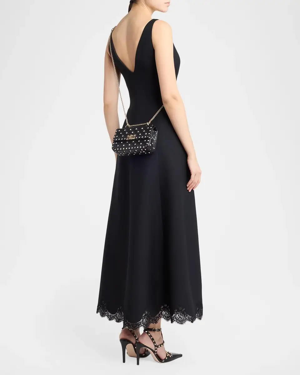 Valentino Garavani Small Quilted Leather Rockstud Shoulder Bag | Thumbnail 5 Valentino Garavani Small Quilted Leather Rockstud Shoulder Bag | Thumbnail 5