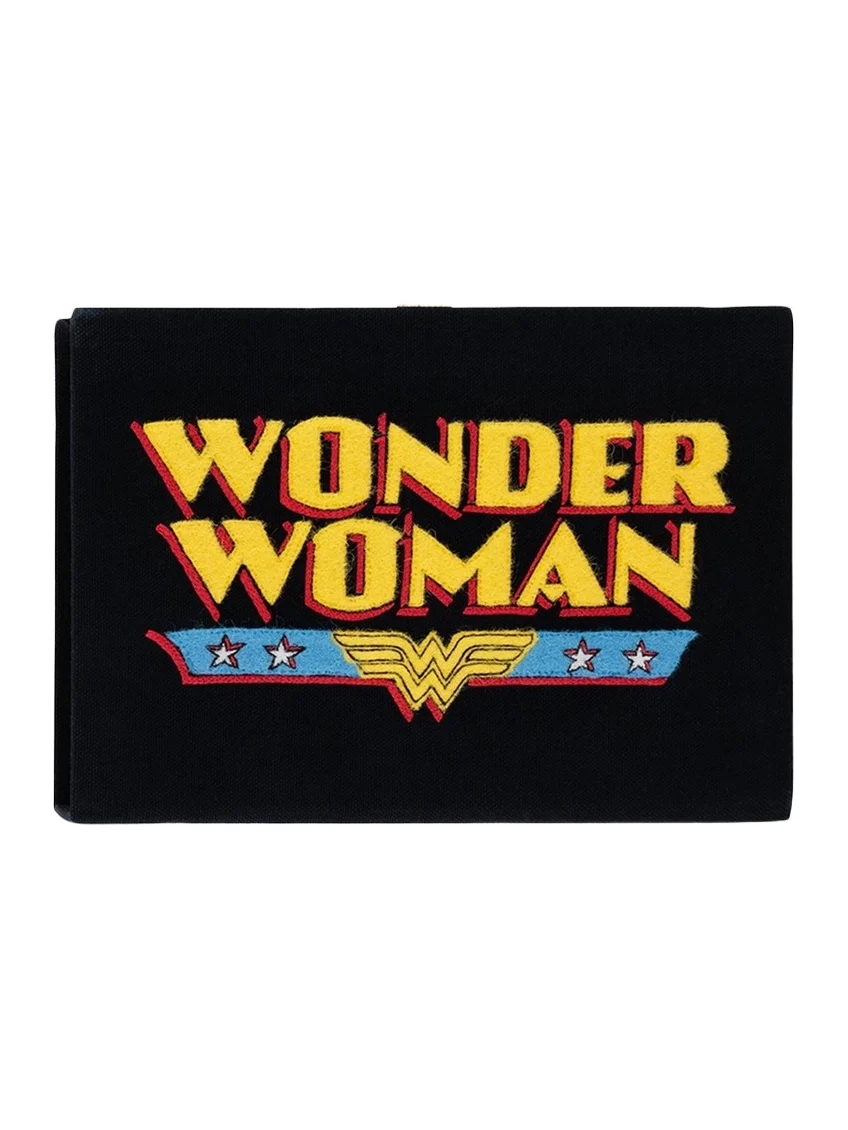 Wonder Woman Book Clutch Bag