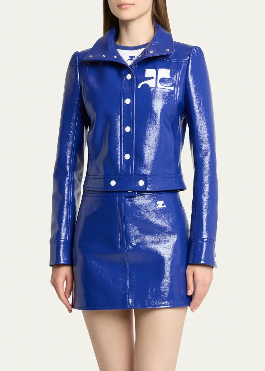 Courrèges Vinyl Reedition Jacket | Thumbnail 4 Courrèges Vinyl Reedition Jacket | Thumbnail 4