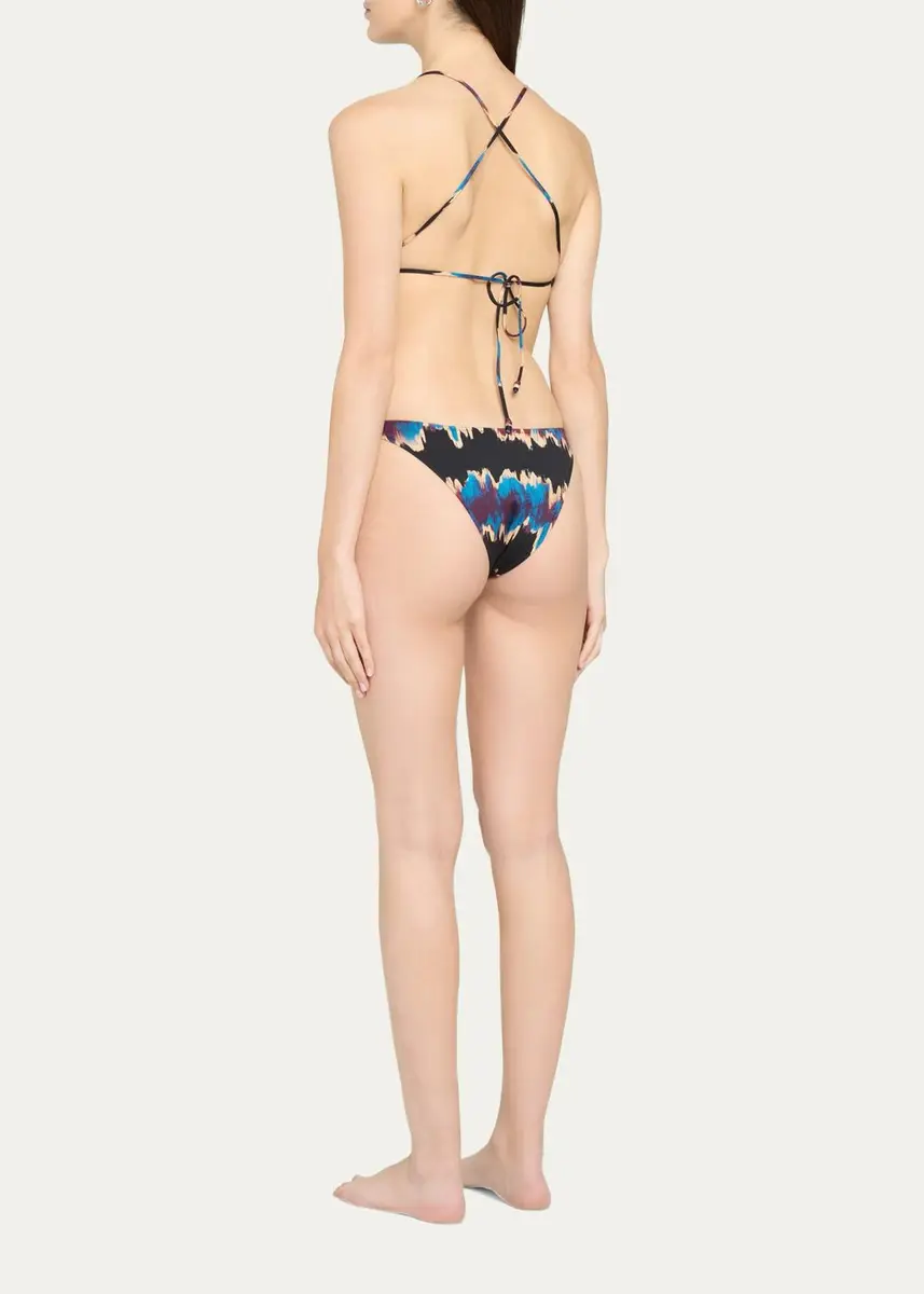 Ulla Johnson Floria Ikat Tie Bikini Top | Thumbnail 3 Ulla Johnson Floria Ikat Tie Bikini Top | Thumbnail 3