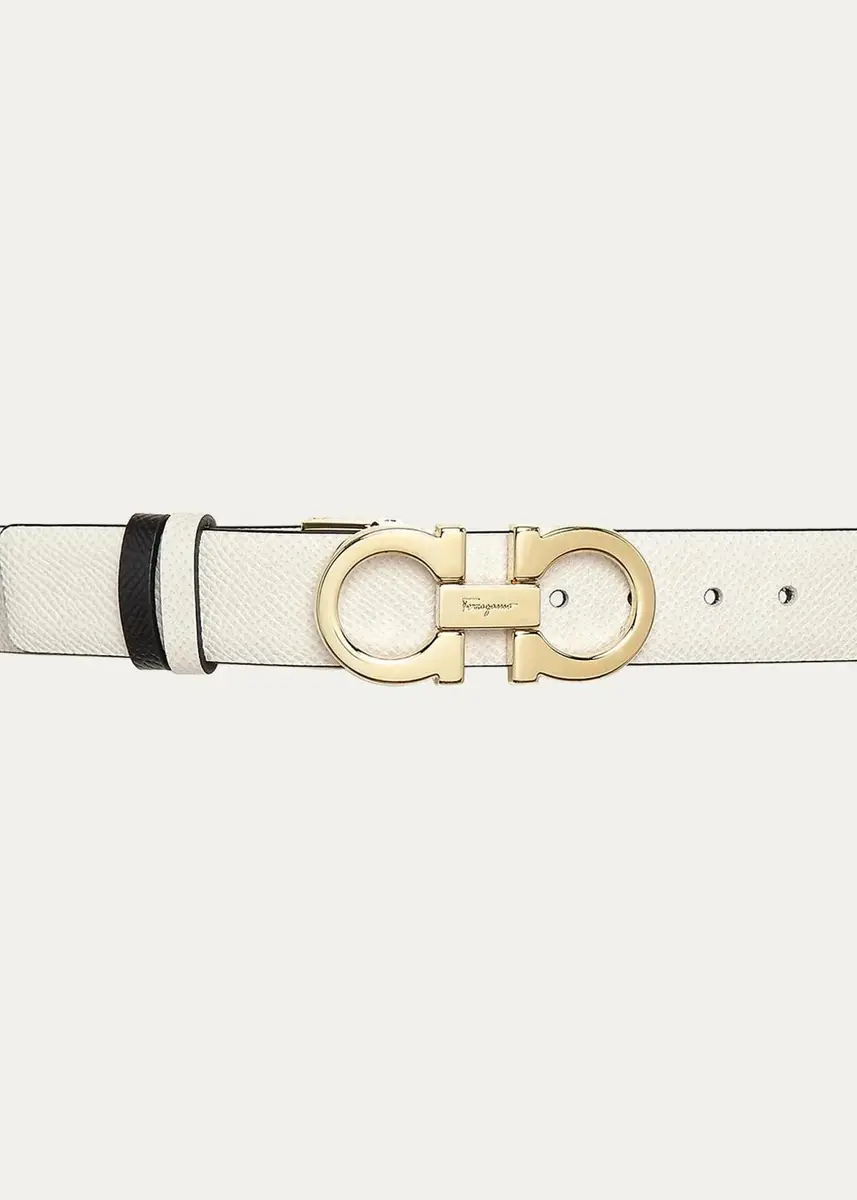 Ferragamo Reversible Leather Gancini Belt | Thumbnail 2 Ferragamo Reversible Leather Gancini Belt | Thumbnail 2