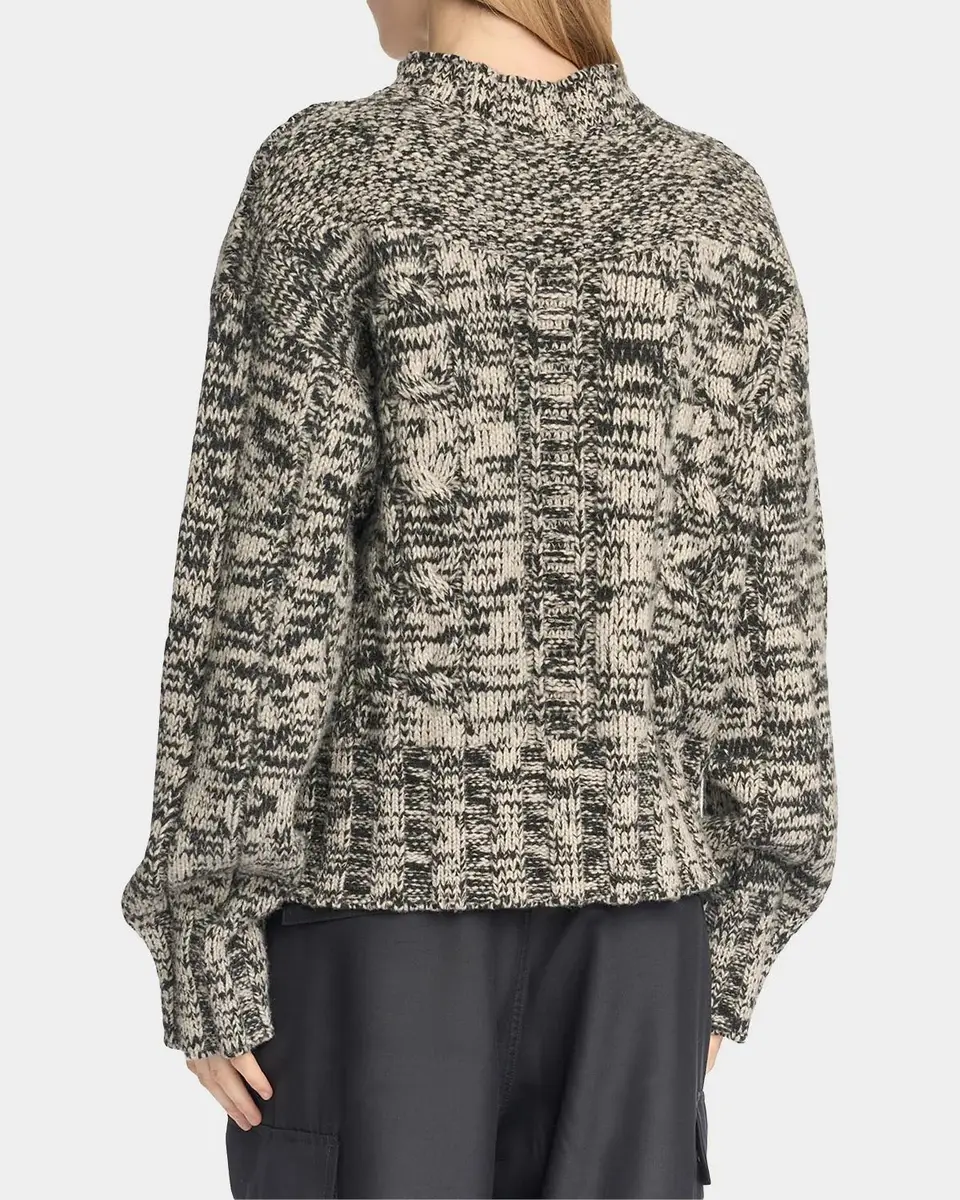 Malo Marled Wool-Silk Sweater | Thumbnail 3