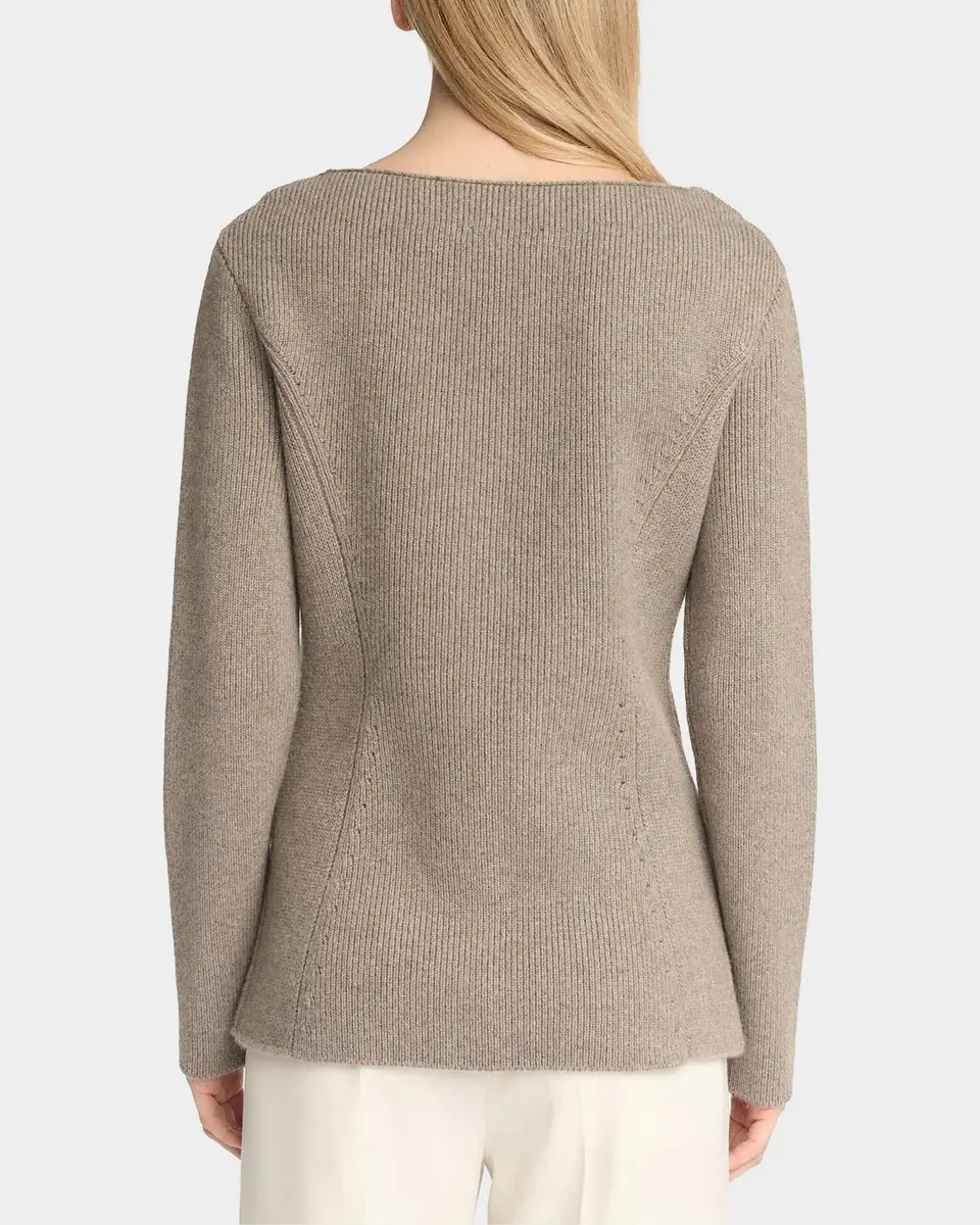 Malo Rib-Knit Cashmere Pocket Cardigan | Thumbnail 3 Malo Rib-Knit Cashmere Pocket Cardigan | Thumbnail 3
