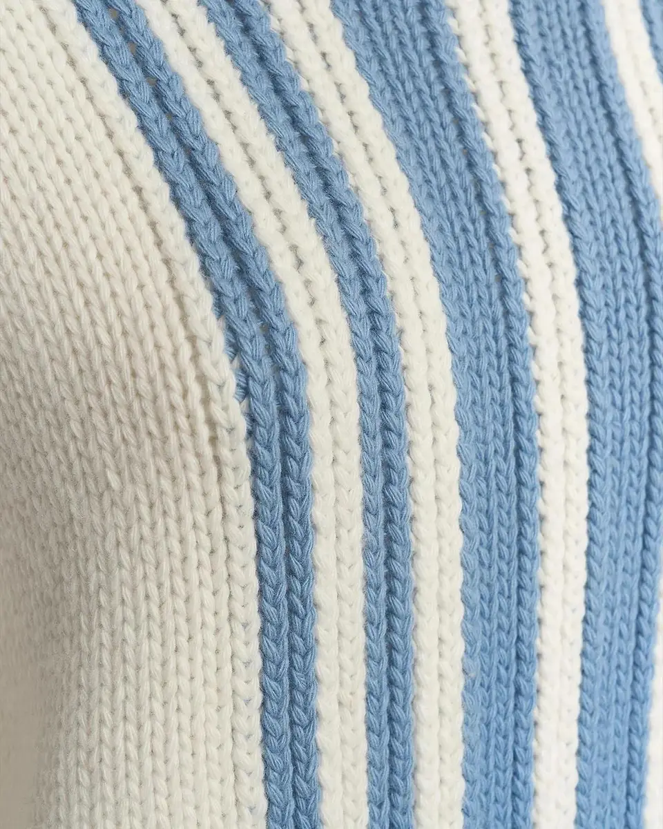 Malo Striped Wool-Cashmere Oversized Turtleneck | Thumbnail 6 Malo Striped Wool-Cashmere Oversized Turtleneck | Thumbnail 6